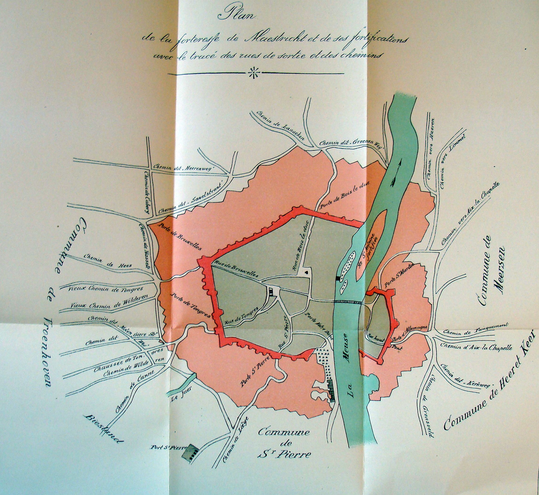 Maastricht 1814 versterking (Publications 1900)